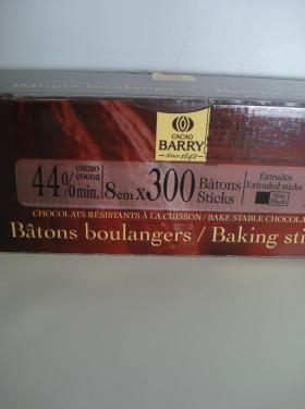 Bâtons Boulangers Chocolat Noir