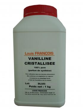 VANILLINE CRISTALLISEE 100% pure 1kg Louis François