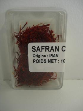 SAFRAN IRAN 100% Catégorie 1 Pistil 1g