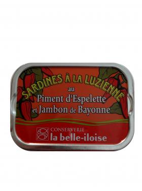 SARDINES A LA LUZIENNE 115g La Belle Illoise