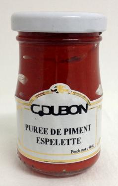 PUREE DE PIMENT D'ESPELETTE 90g