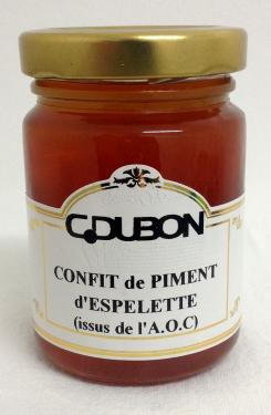 CONFIT DE PIMENT D'ESPELETTE 120gr