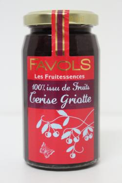 CONFITURE CERISE GRIOTTE 270g Favols