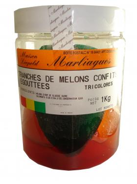 FRUITS CONFITS ASSORTIS ENTIER 1kg Marliagues