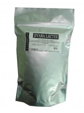 JIVARA LACTEE 40% MARIAGE DE GRANDS CRUS (fèves) 500gr Valrh