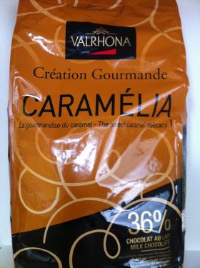 CARAMELIA 34% CREATION GOURMANDE (fèves) 3 kilos Valrhona