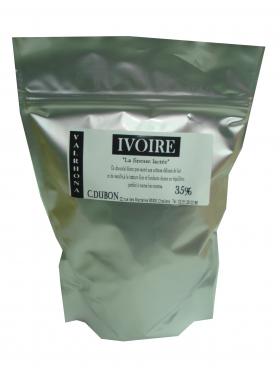 IVOIRE 35% CREATION GOURMANDE 500gr (fèves) Valrhona