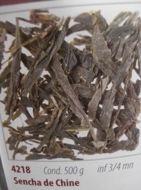 THE VERT SENCHA DE CHINE  sachet vrac 100g Dammann