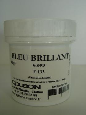 COLORANT BLEU BRILLANT POUDRE 40g