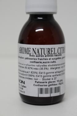 AROME NATUREL DE CITRON 120gr