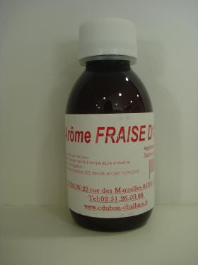 AROME NATUREL DE FRAISE 125ml