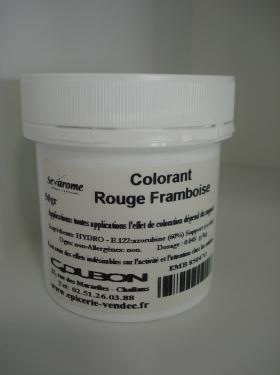 COLORANT POUDRE ROUGE FRAMBOISE 50G