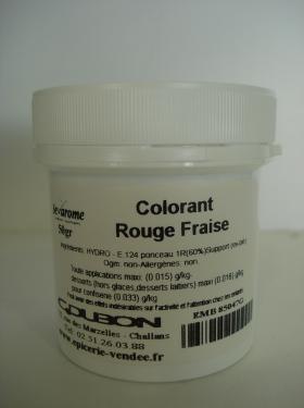 COLORANT POUDRE ROUGE FRAISE 50G