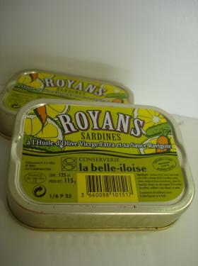 SARDINES ROYANS 115g