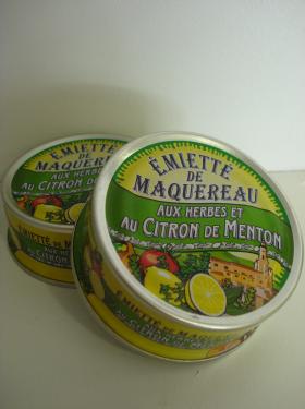 EMIETTE MAQUEREAU HERBES ET CITRON 80g