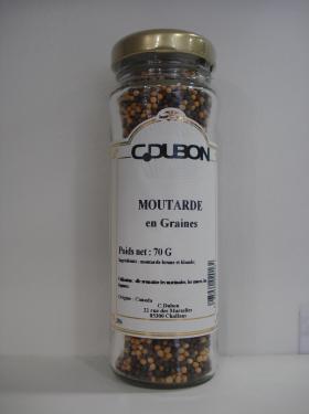 MOUTARDE EN GRAINES 70g