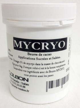 Beurre de cacao Mycryo 550g