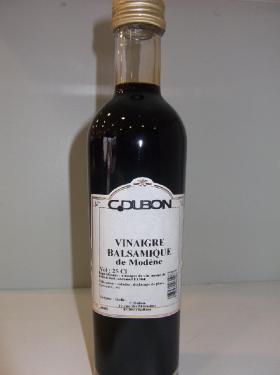 VINAIGRE BALSAMIQUE de Modène 25CL