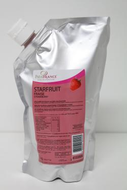 PUREE DE FRUITS STARFRUIT FRAISE 1KG