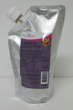 PUREE DE FRUITS STARFRUIT COCKTAIL EXOTIQUE 1KG