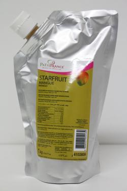 PUREE DE FRUITS STARFRUIT MANGUE 1KG