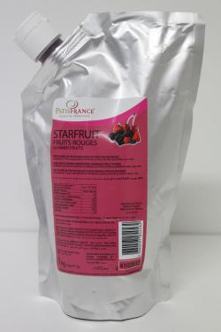 PUREE DE FRUITS STARFRUIT FRUITS ROUGES 1KG