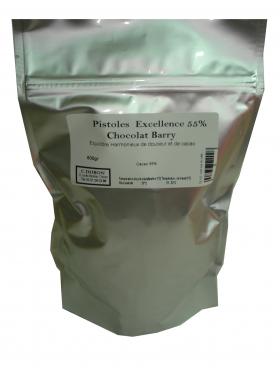 PISTOLES EXCELLENCE chocolat noir 55% 600g  Barry