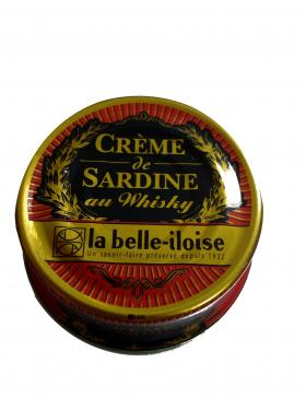 CREME DE SARDINE AU WHISKY 63g Belle Iloise