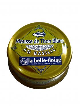 MOUSSE DE THON BLANC au basilic 63g La Belle Iloise