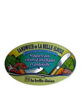 Préparation SANDWICH MAQUEREAUX 1/6 115g La belle lloise