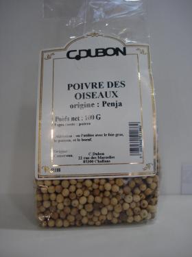 POIVRE BLANC DU PENJA 100g