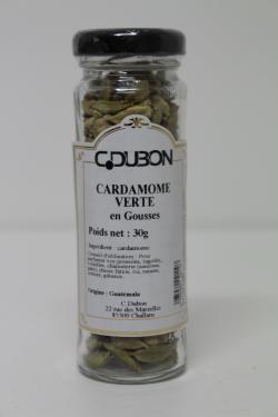 CARDAMOME VERTE EN GOUSSE 30g