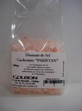 DIAMANT DE SEL DU CACHEMIRE PAKISTAN 200g Colonial