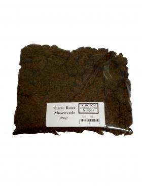 SUCRE ROUX MUSCOVADO +/- 250g