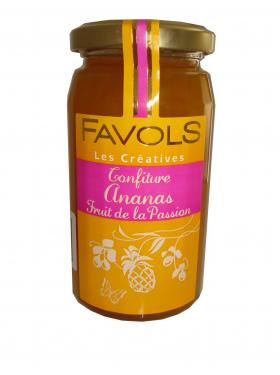 CONFITURE ANANAS FRUIT DE LA PASSION 250g Favols