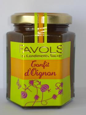 CONFIT D'OIGNON  220g Favols