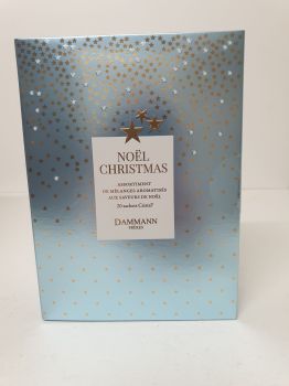 Tisane de noël boite métal vrac dammann frères - infusions plantes - cafés  henri boutique